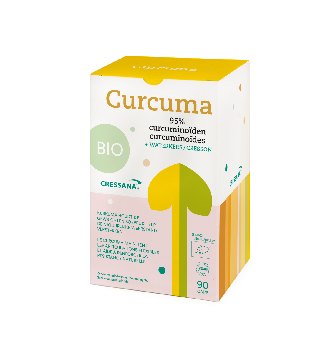 Curcuma 95% curcuminoïden BIO Cressana® Nederland