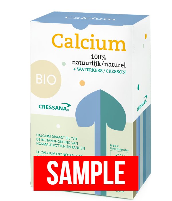 Sample Calcium BIO - 6 capsules Cressana® Nederland