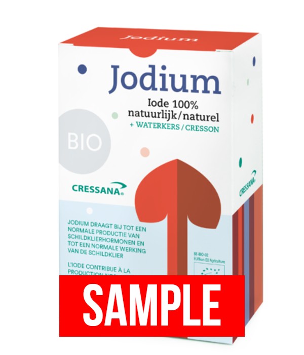 Sample Jodium BIO - 6 capsules Cressana® Nederland